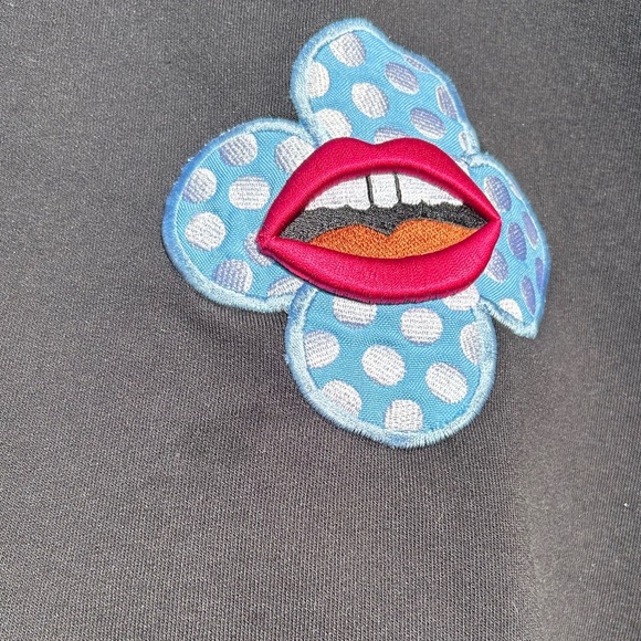 KATYA DOBRYAKOVA flower and eye Sweatshirt - Picture 7 of 7